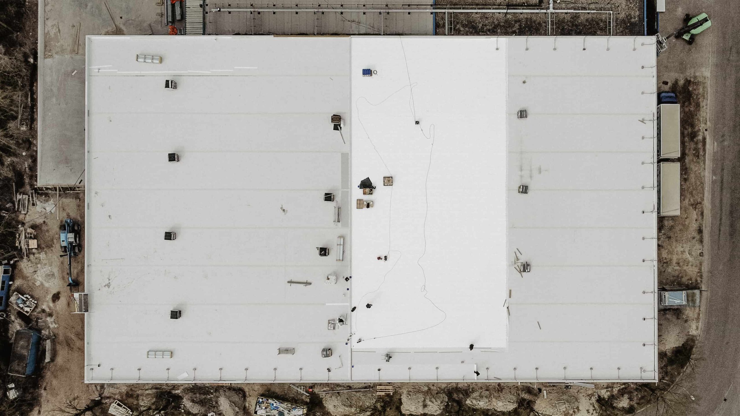 Drone foto - dakbedekking