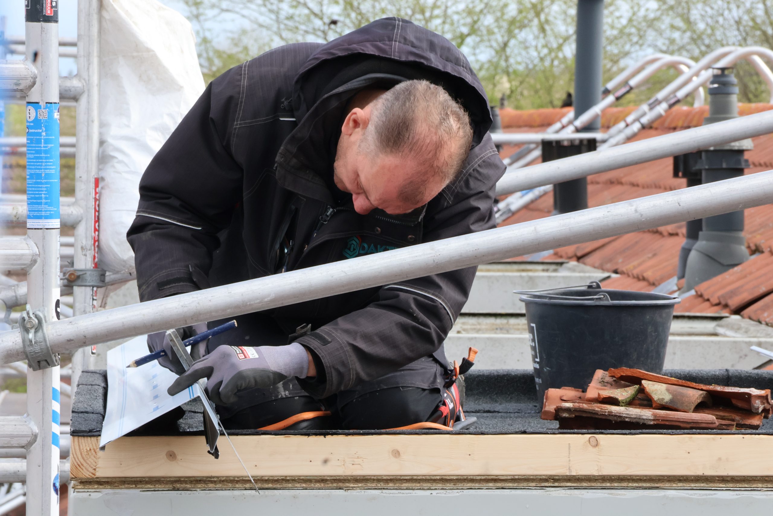 Medewerker aan het werk