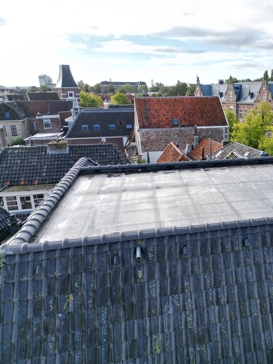 Dakrenovatie hartje Kampen 1
